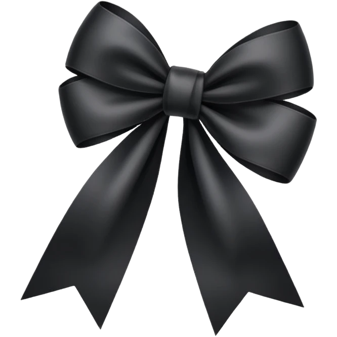 lazo negro emoji