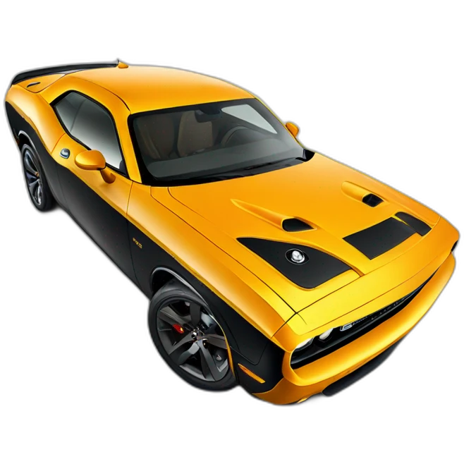 dodge challenger car emoji