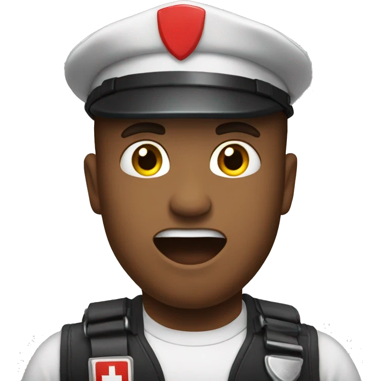 Emergency on the way emoji