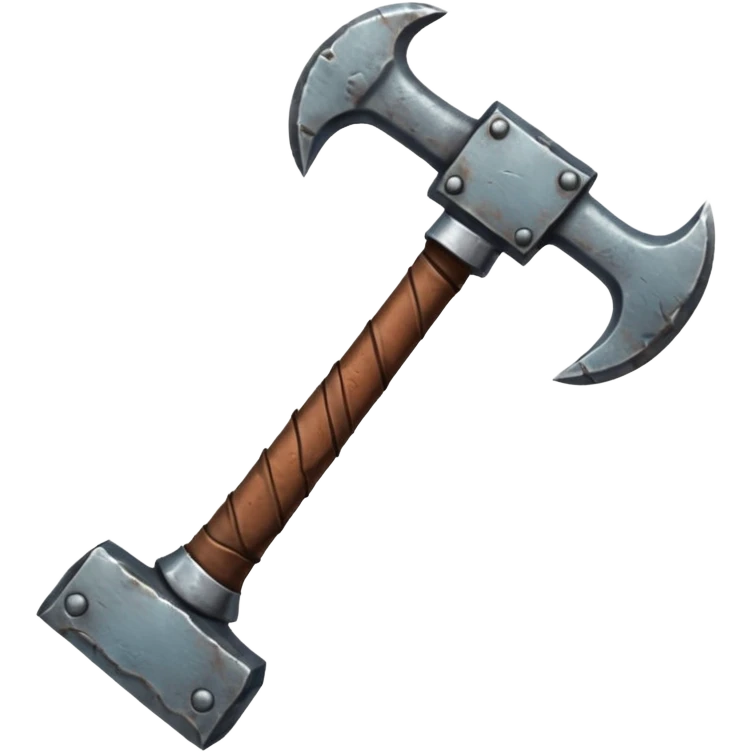 Viking hammer emoji