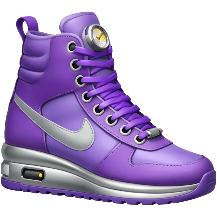 purple sneakers air compressor emoji