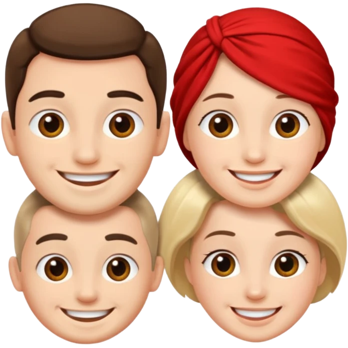 Szerelem, Csenge, Előd  emoji