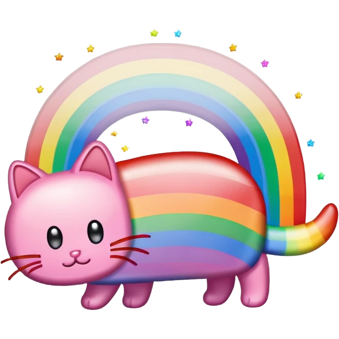 heart nyan cat emoji