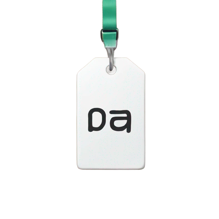 name tag emoji