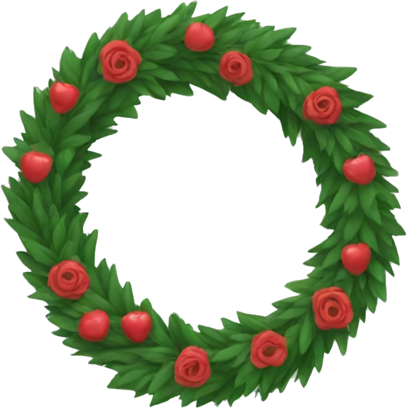 Wreath emoji