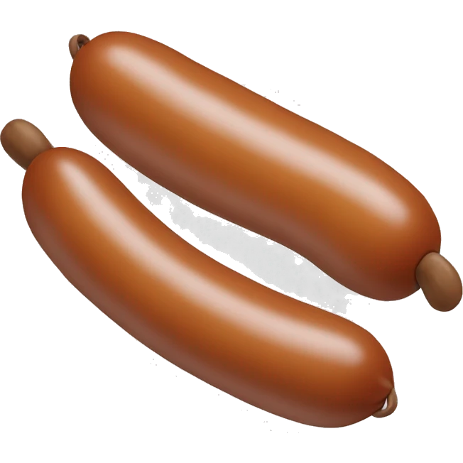 Sausage link emoji