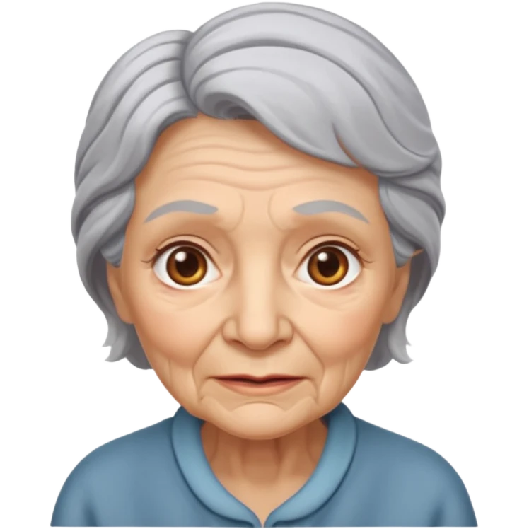 old woman emoji