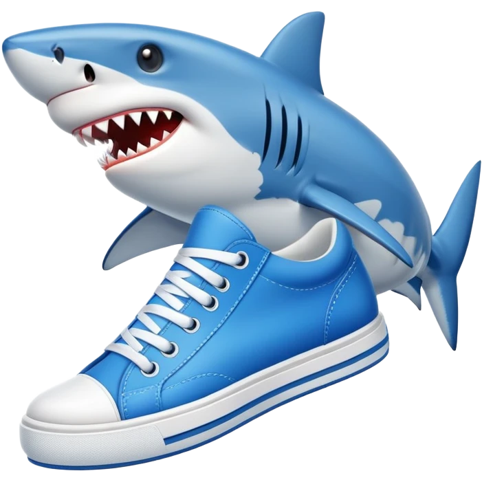 tralalelo shark wearing sneakers emoji