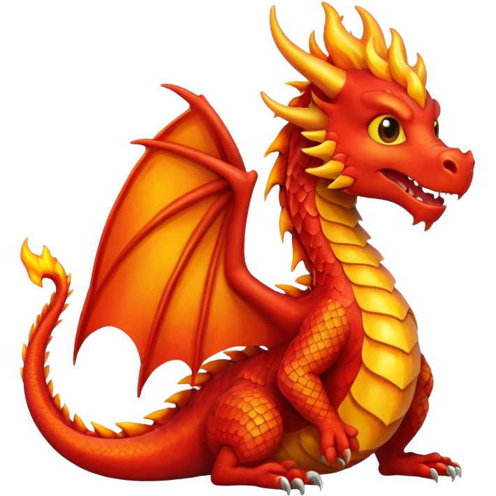 fire dragon emoji