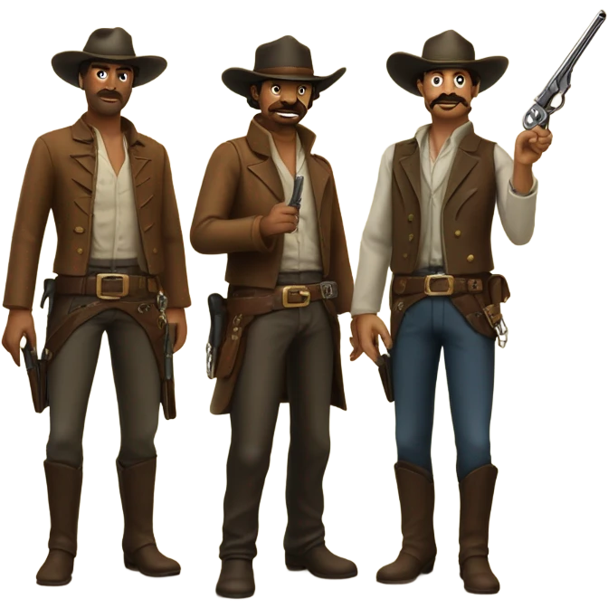 Film: três Homens em Conflito emoji