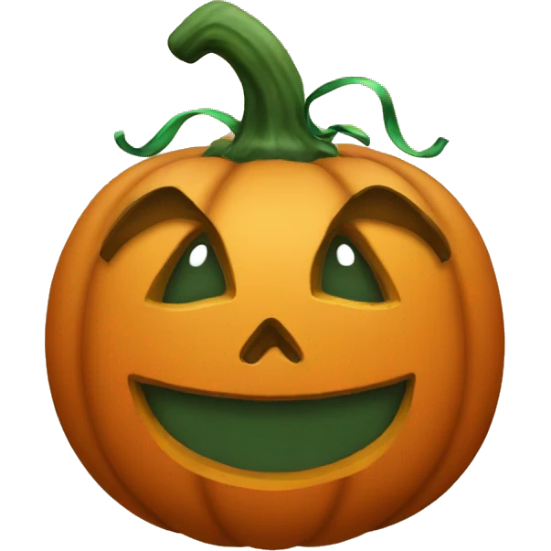  a cristmas pumpkin emoji