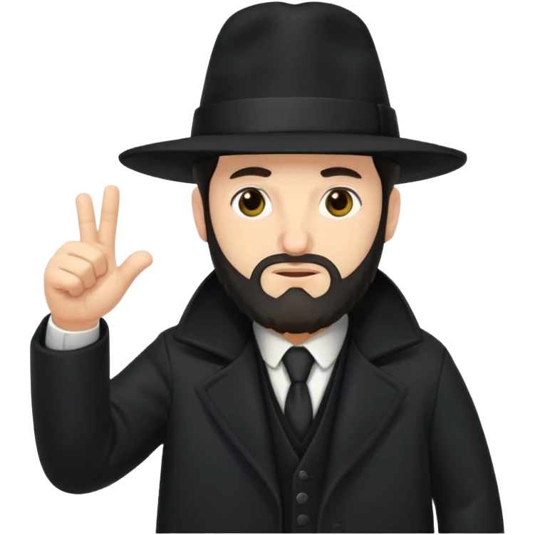 orthodox jew thumbs down emoji