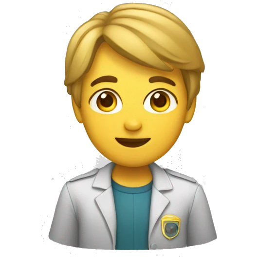 Estudiante enojado emoji
