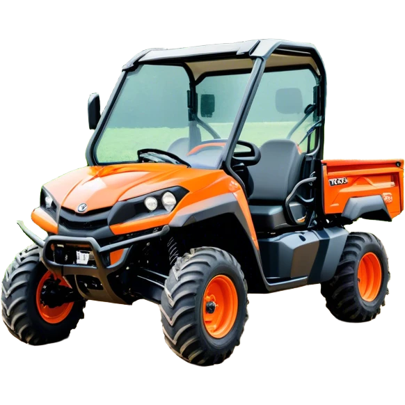 Farm Utility Vehicle (UTV) - Kubota RTV-XG850 (Model Year: 2021) (Iconic colour: Orange) emoji