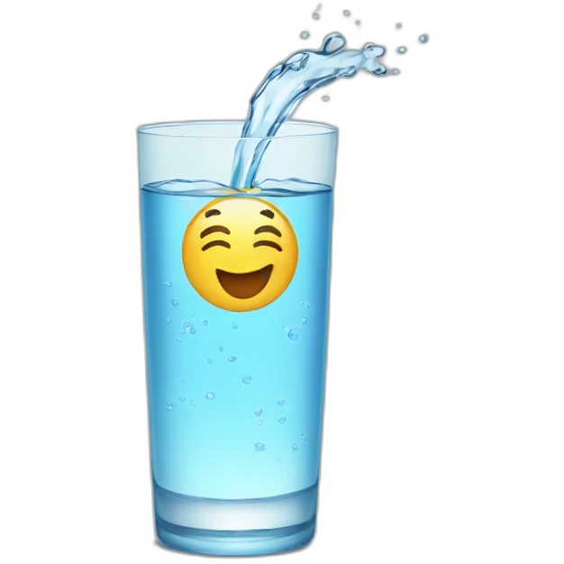 glass of water emoji