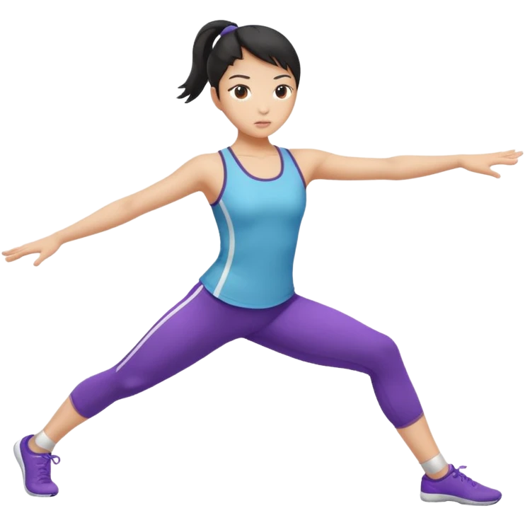 barre fix Asian girl  emoji