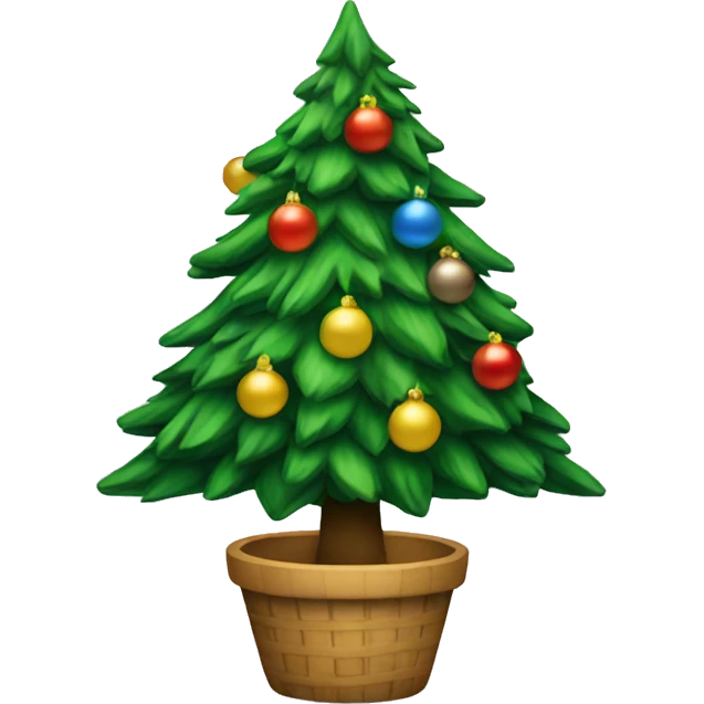 Christmas tree emoji