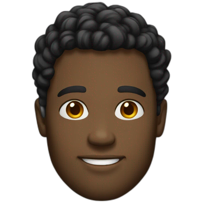 Most handsome black guy emoji