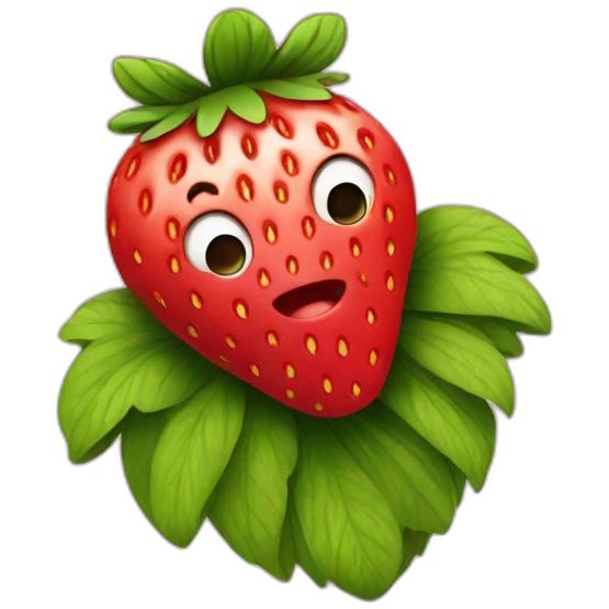 Strawberry  emoji