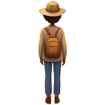 A person stands outside of a parked car on the side of a long, open road. They’re facing forward, gazing at a glowing sunset in the distance. The road stretches far ahead, symbolizing possibilities and new directions. The sky is warm and hopeful, with hints of light breaking through clouds.  emoji