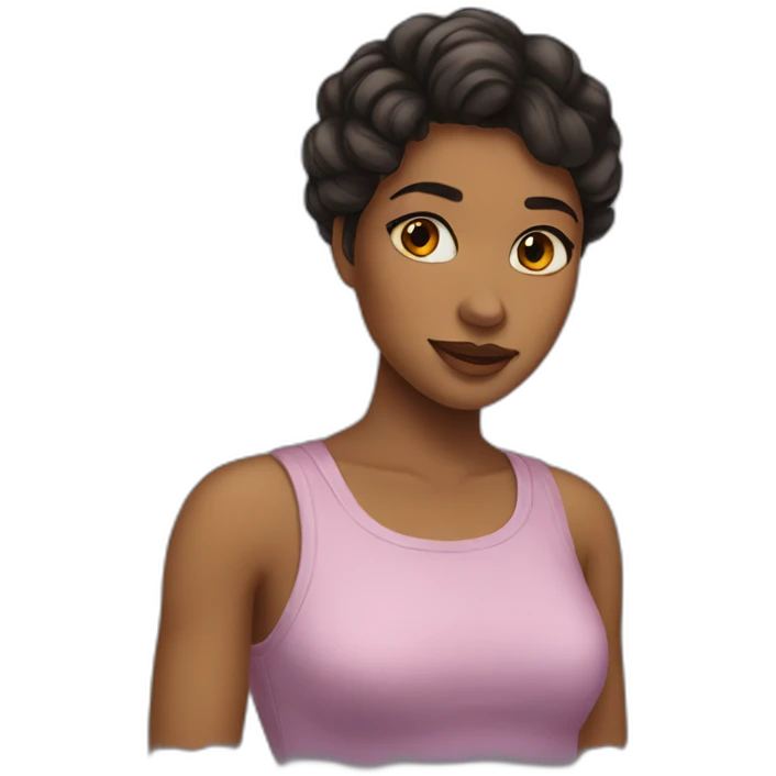 female and butterfly fusion emoji
