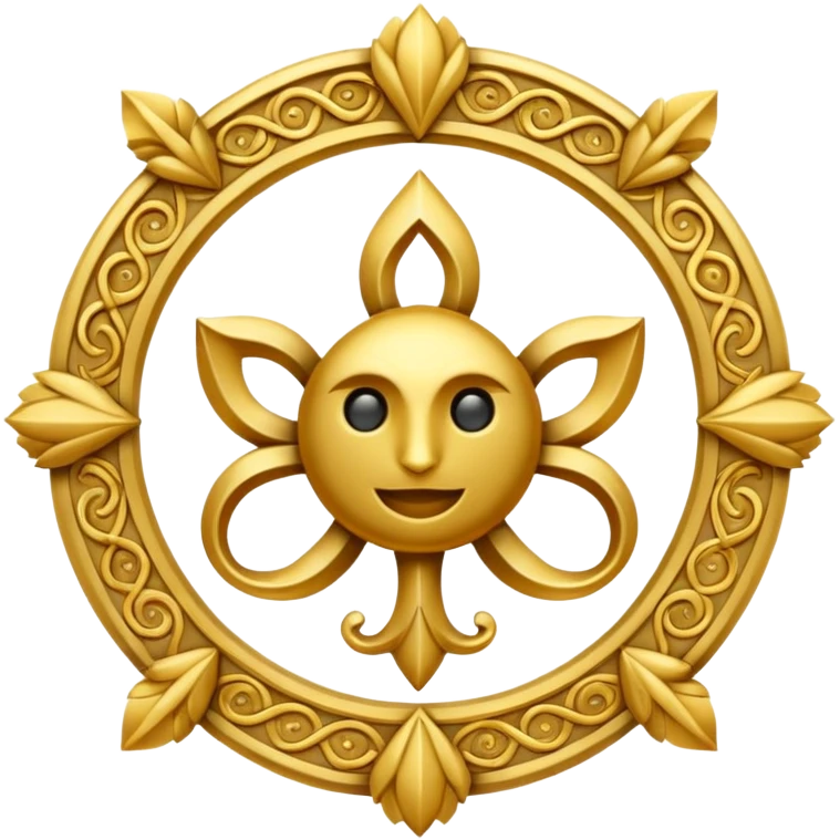 The Iranian symbol of Forohar emoji