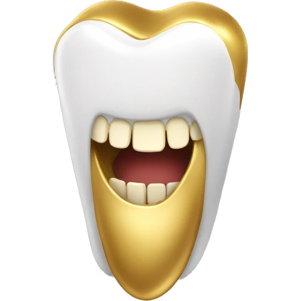 Gold tooth emoji