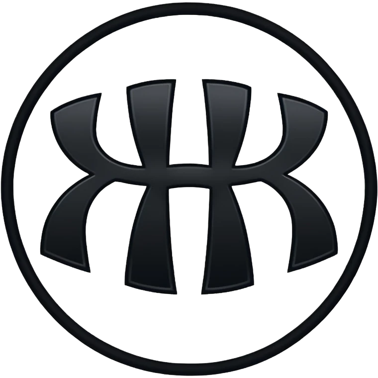 Under armour black logo emoji