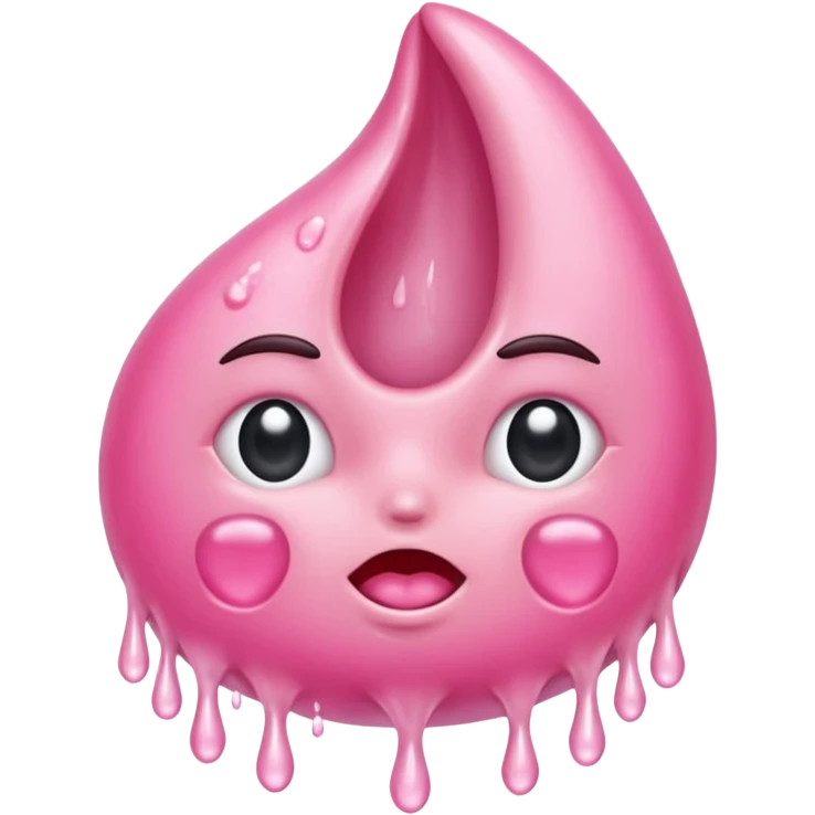 Wet vagina emoji