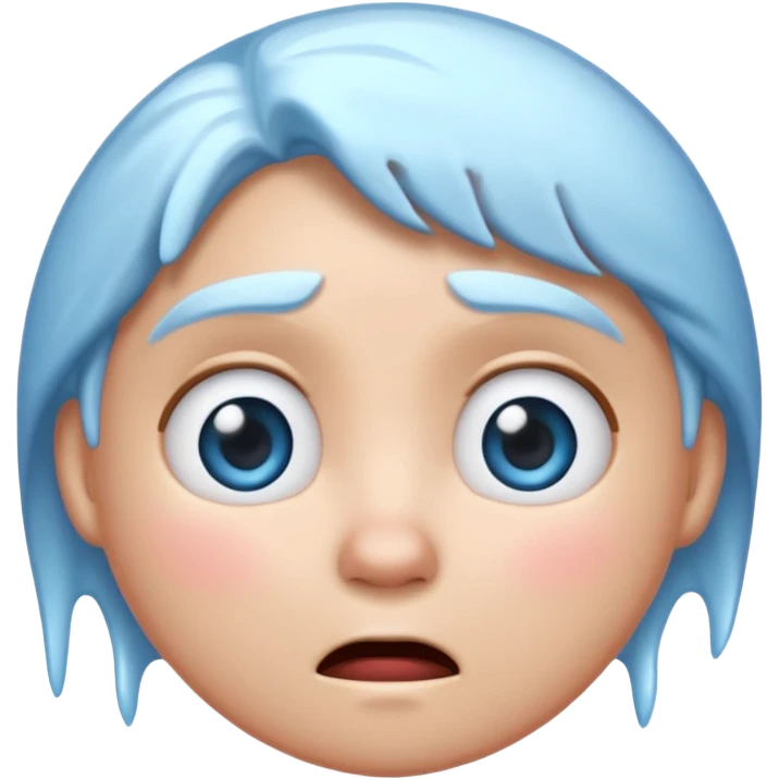 frozen distraught iOS emoji generic round emoji