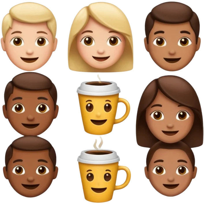 Emojis aesthetic para jovenes amantes del café emoji