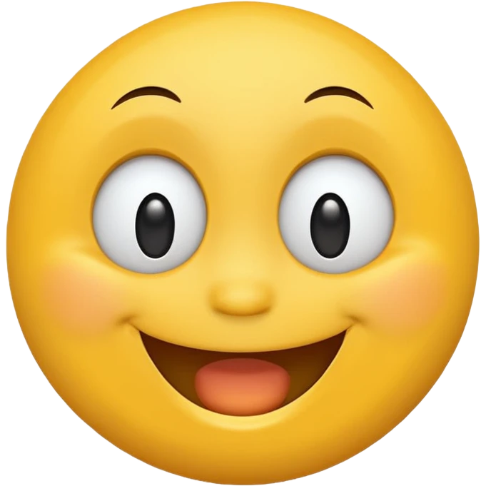 animated simpson style happy face emoji