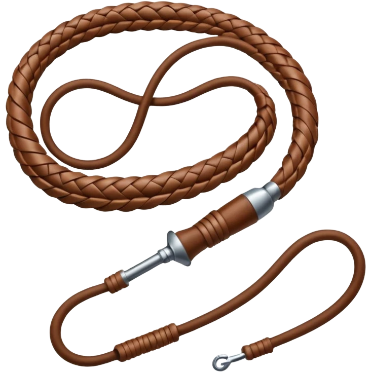 brown whip emoji