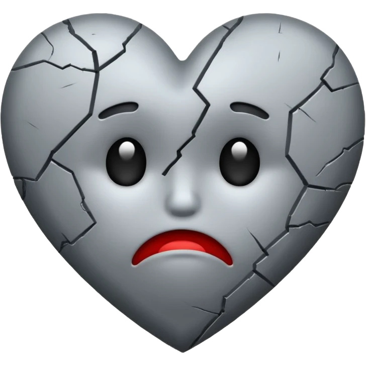 Kırılmış kalp üzgün emoji emoji