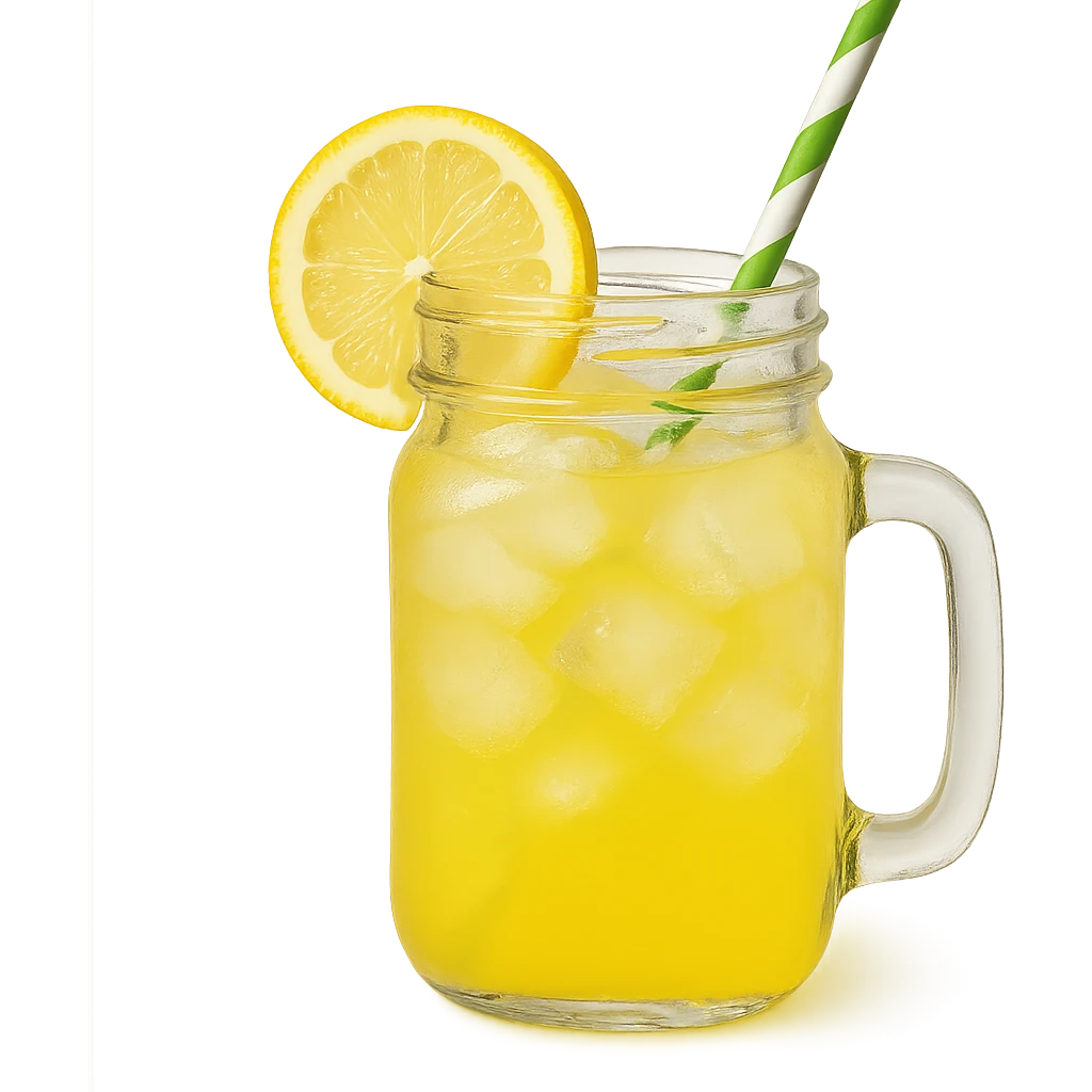 mason jar lemonade emoji