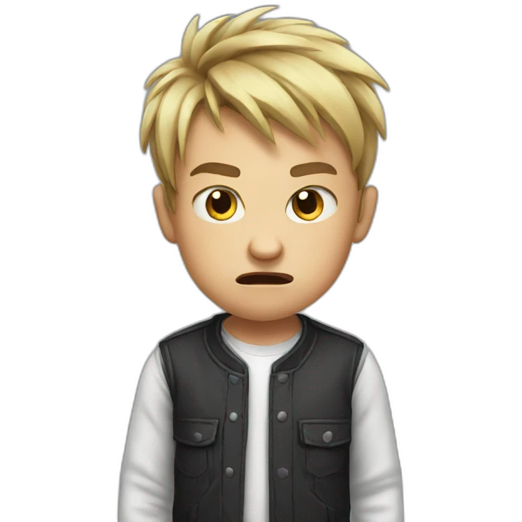 angry kid emoji