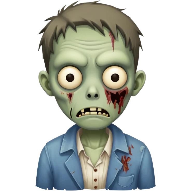 sleepy zombie clerk emoji
