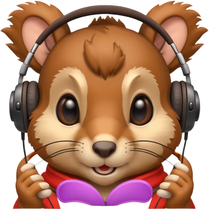 squirrel dj emoji