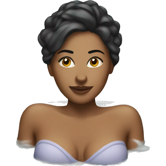 women in jacuzzi emoji