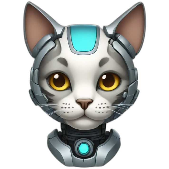 robo cat emoji