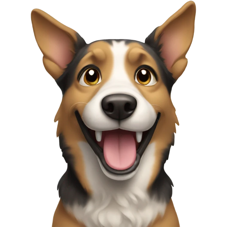 Dog smile emoji