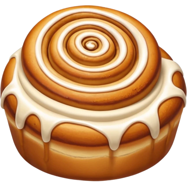 cinnamon roll bow emoji