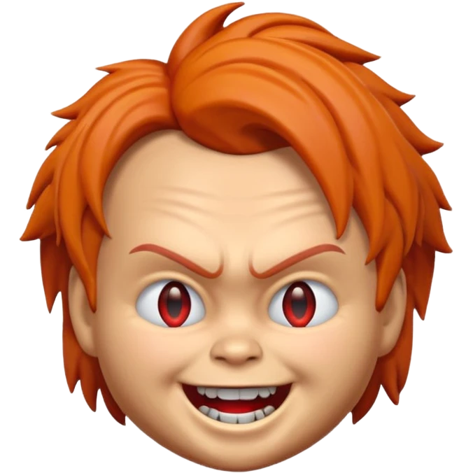 Un emojin de chuky emoji