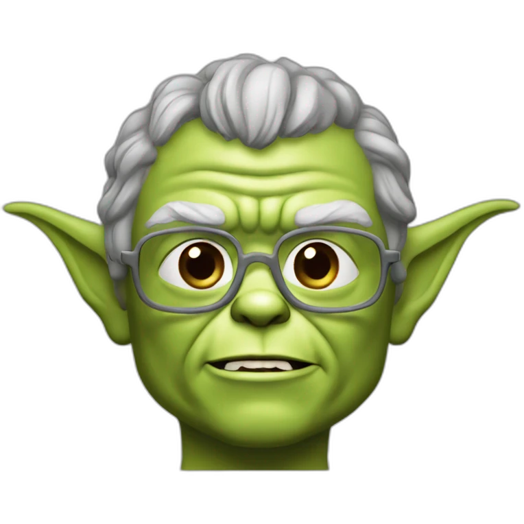 Hulke qui boit un e bière avec yoda emoji