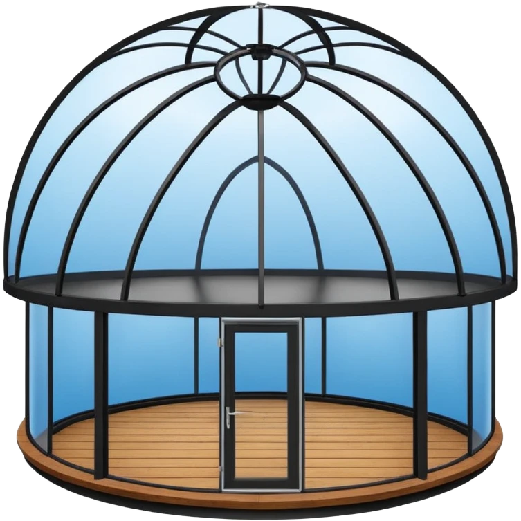 Two existing steel-framed domes with a diameter of 4 meters will be used. The domes will be covered with waterproof outer membranes, reinforced internally with wooden details, and transformed into durable, aesthetic interior spaces. emoji