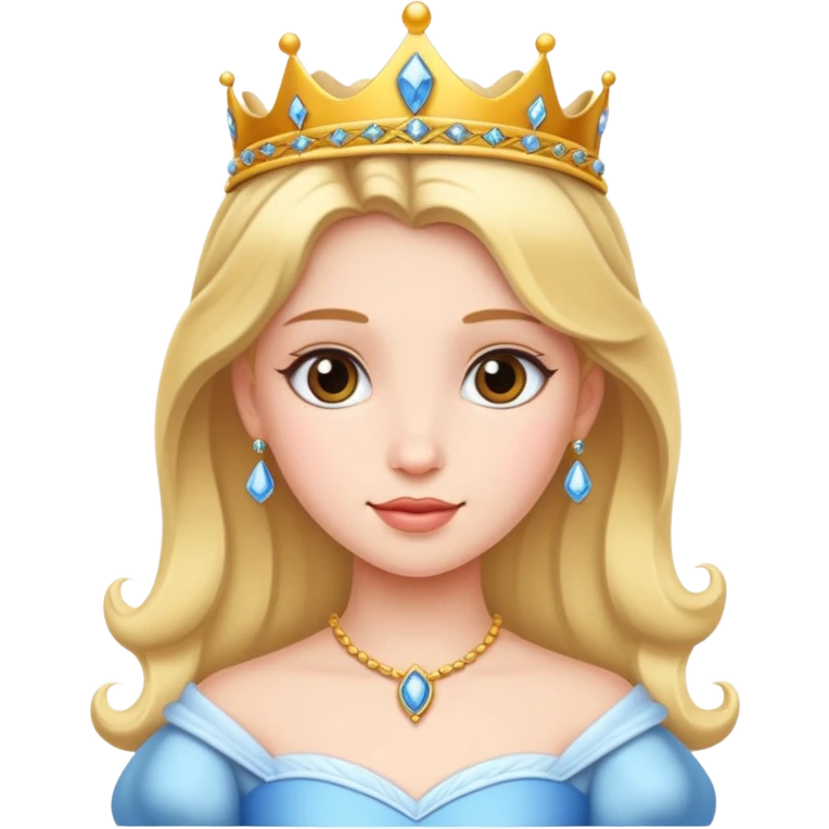 Princess girl emoji