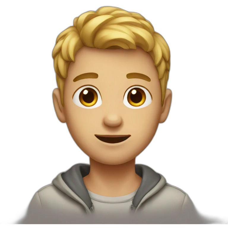 A boy emoji