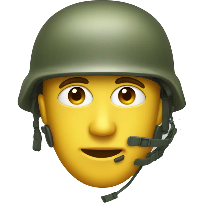 army helmet emoji