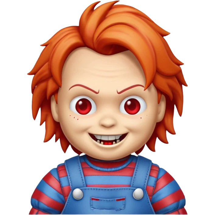 Un emojin de chuky emoji