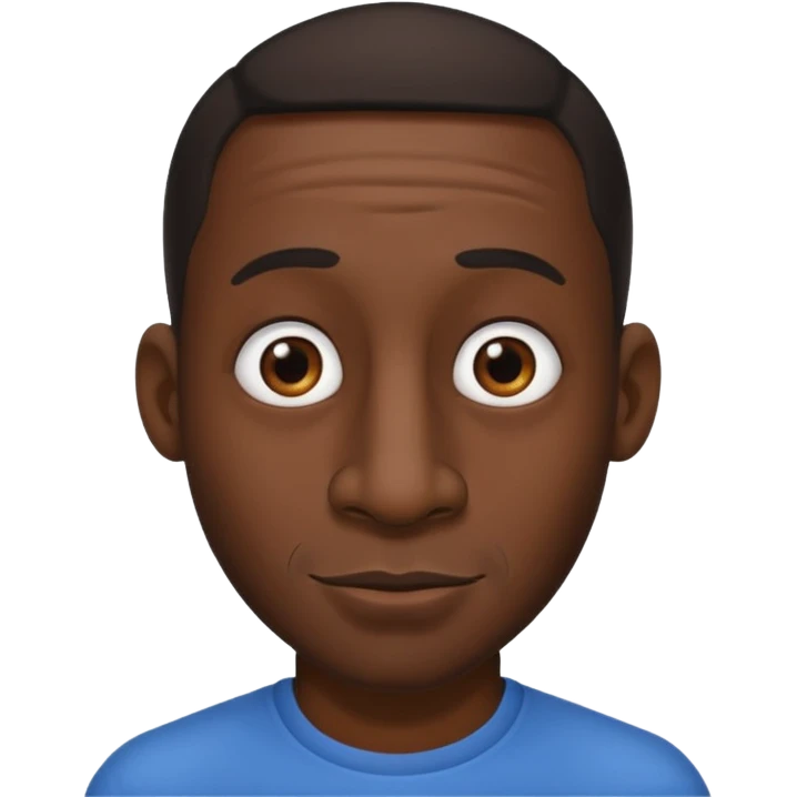 Big nose black guy emoji